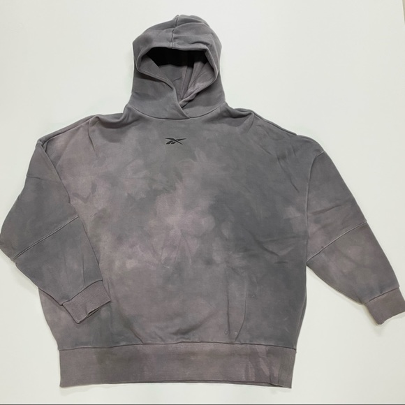 Reebok hoodie , custom dye grey - Picture 1 of 3